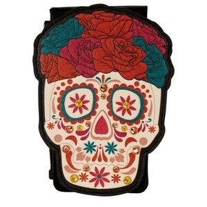 BNWT Loungefly Día de los Muertos Sugar Skull Large Card Holder